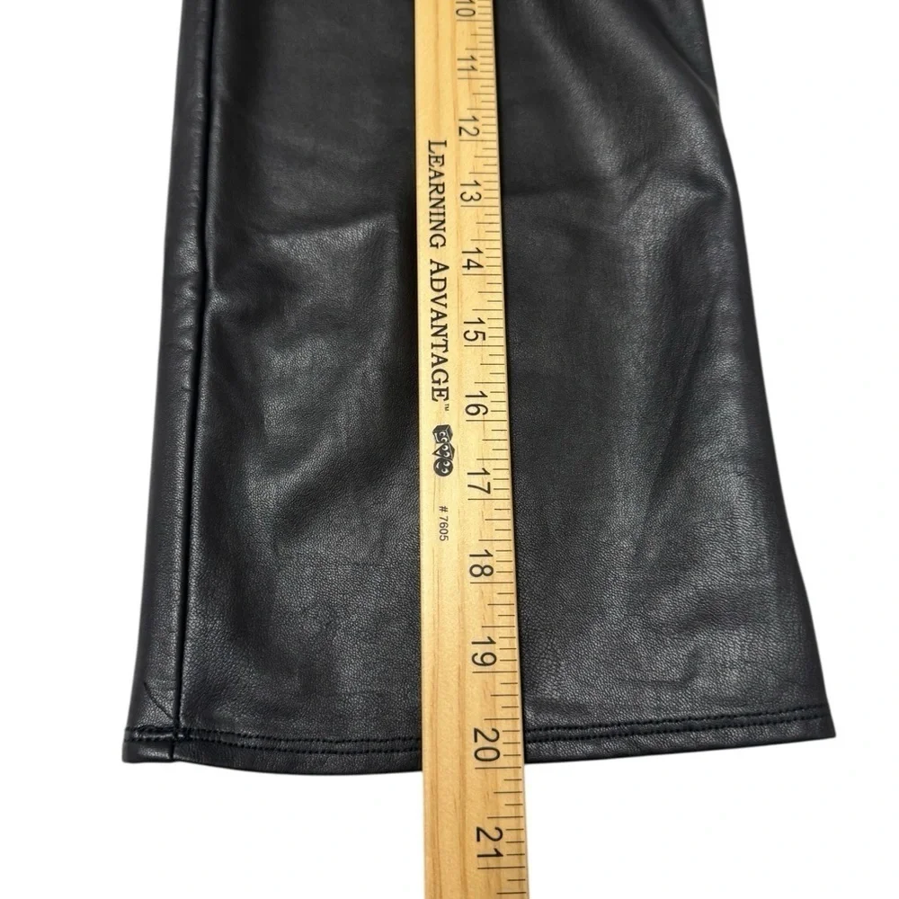 Vegan Faux Leather Pants